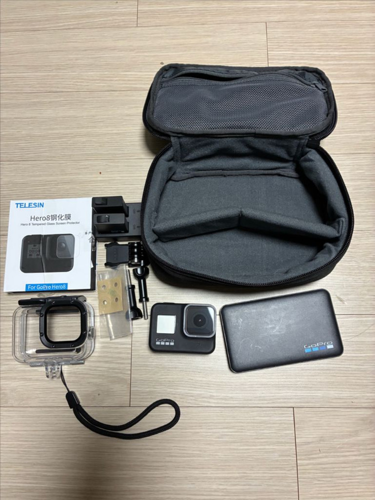 고프로 블랙 8 정품 방수케이스 팝니다--2