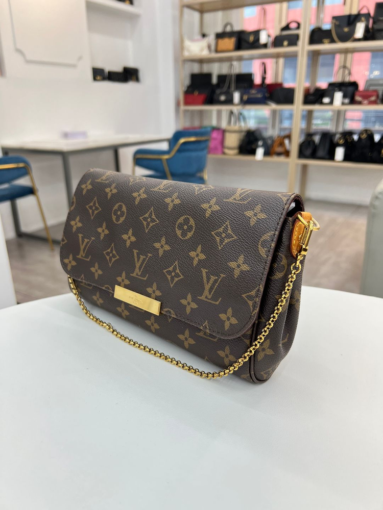 [중고명품 럭스올 울산점]루이비통 페이보릿 MM 모노그램 체인 크로스백--1