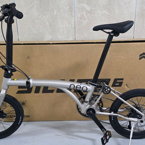 자바 16인치 NEO3(네오3)16인치 트라이폴드 미니벨로 시마노 유압 디스크 브레이크 티타늄