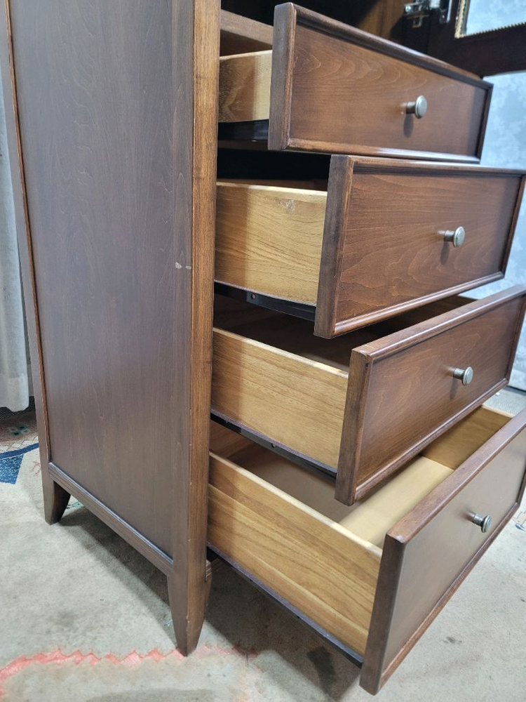 올리브데코 4D 수납 슬림장식장--4