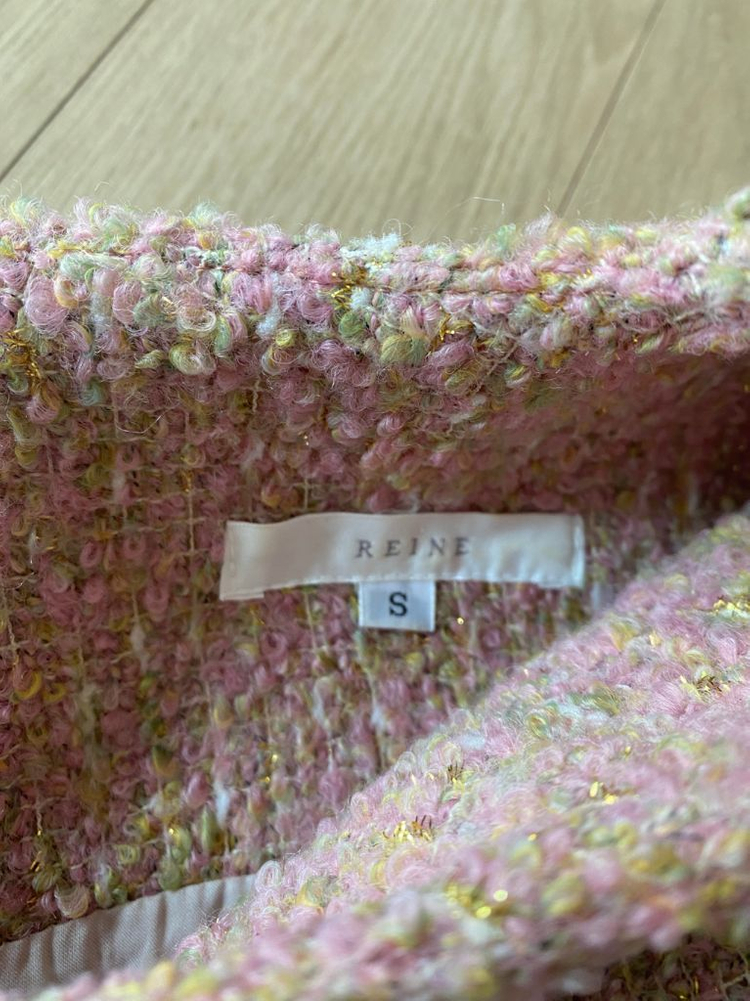 렌느 자체제작 트위드 원피스 S--4