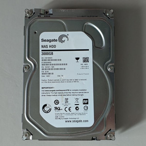 시게이트 NAS 3TB HDD x 2