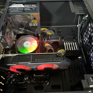 (무료배송)DAVEN 게이밍 PC 본체 블랙 롤 발로란트 오버워치 이미지