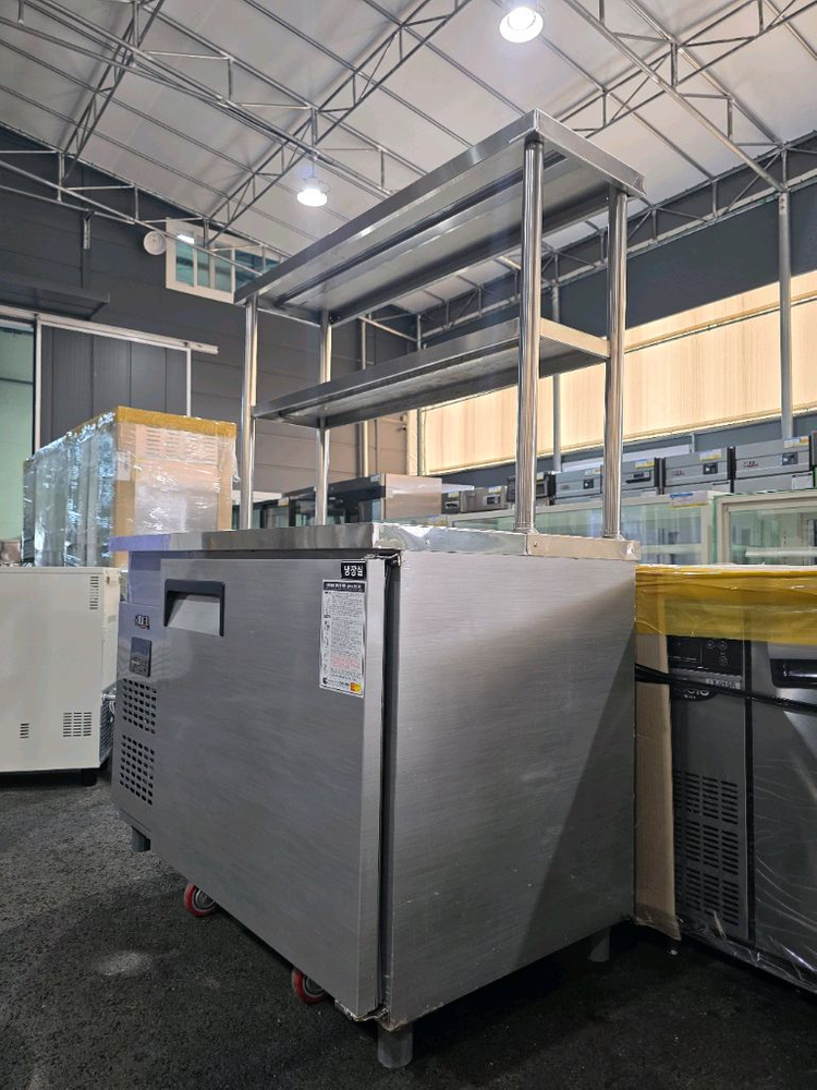 유니크 반찬냉장고 1200 UDS-12RBDR7-2+상부선반--3