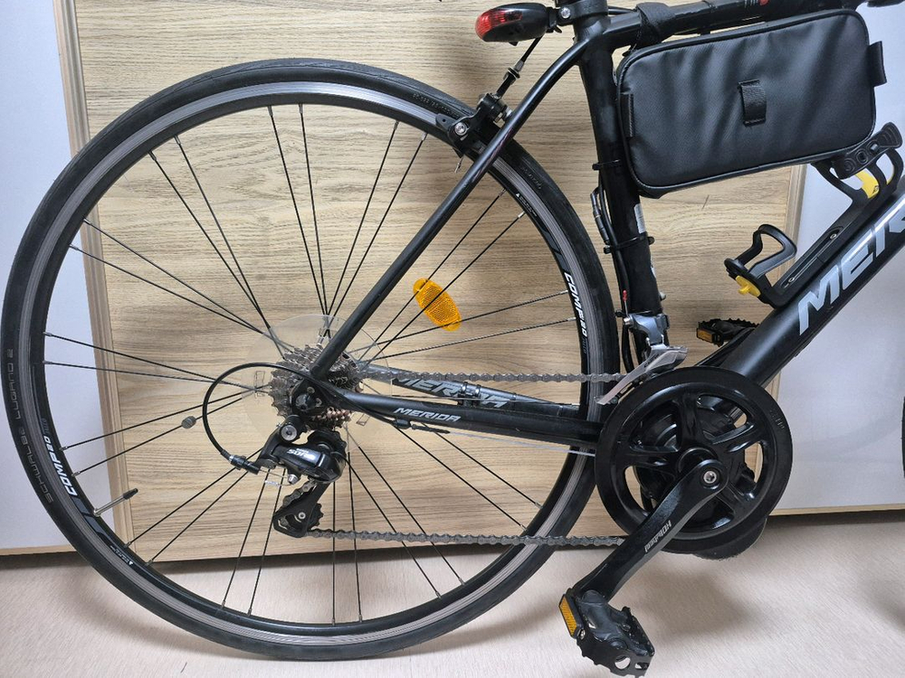 메리다 스컬트라 100 로드 자전거 BAFANG 전동모터 개조--2