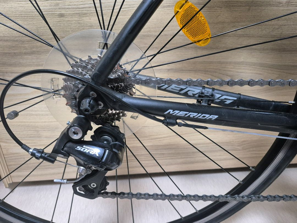 메리다 스컬트라 100 로드 자전거 BAFANG 전동모터 개조--3