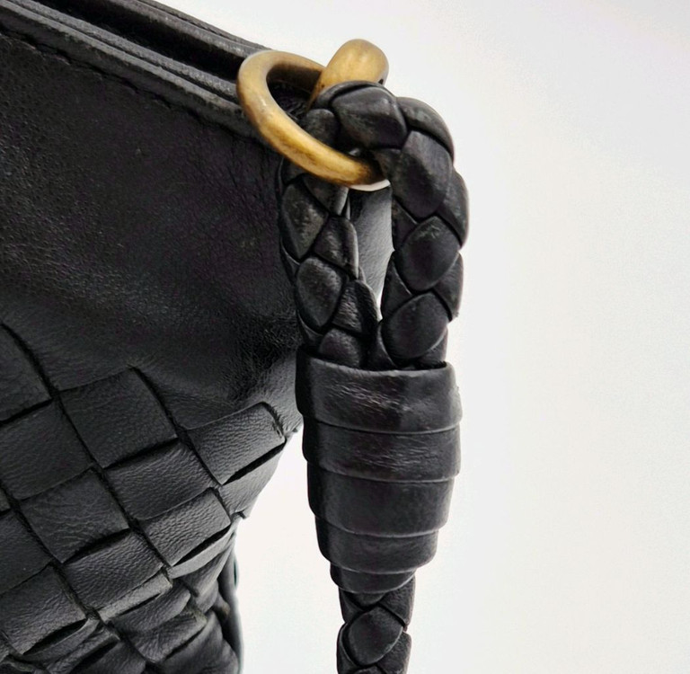 [중고명품셀렉트]보테가 베네타 인트레치아토 에바노 미니 숄더백--8