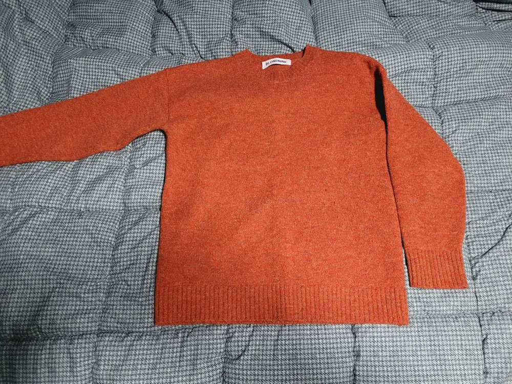 블론드나인 울 라운드 니트 급처--3