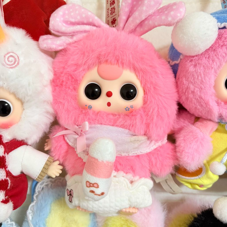 베이비쓰리 쪽쪽이 키링 인형 이미지