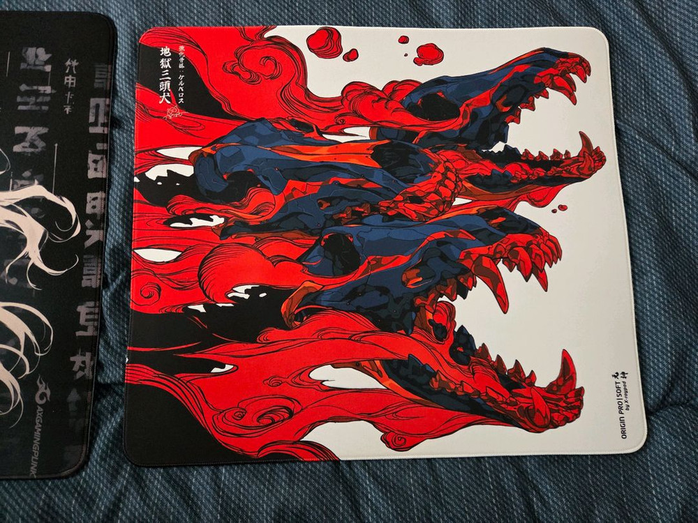 X-raypad 오리진프로 케르베로스 마우스패드,AXGAMINGPUNK 게이밍 cloud 마우스패드 팝니다--3