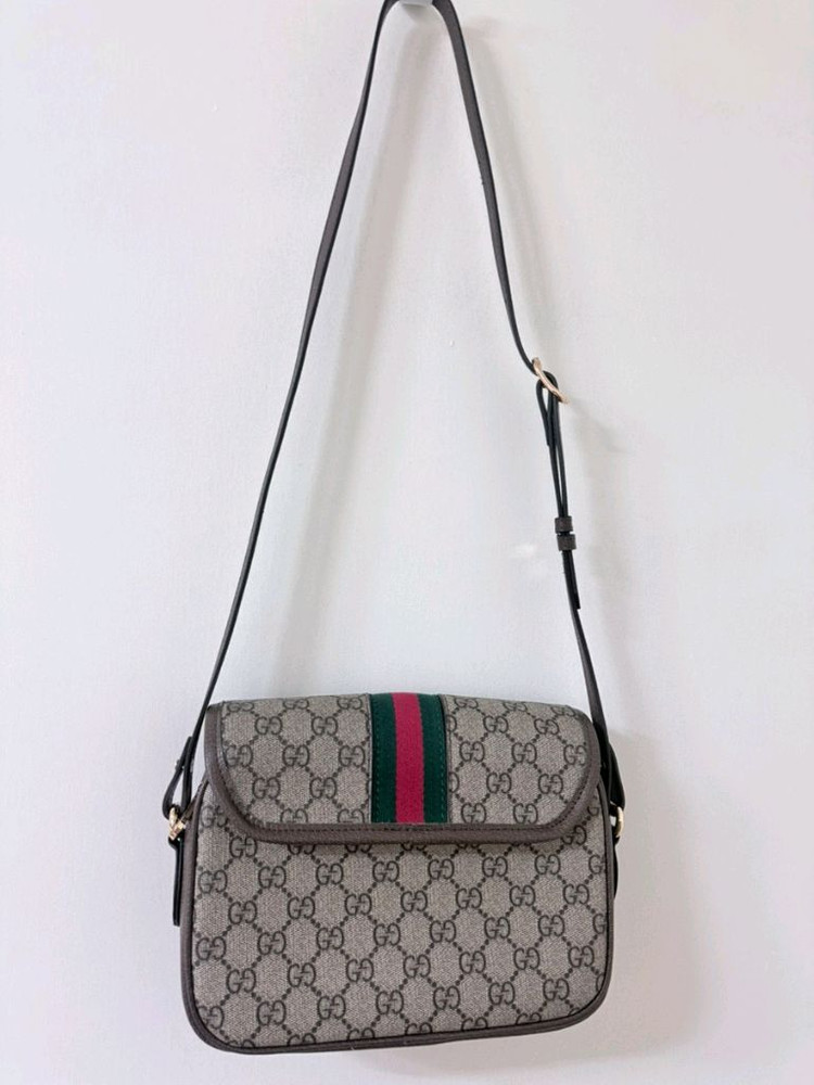 GG 수프림 캔버스 크로스백(새상품)--2