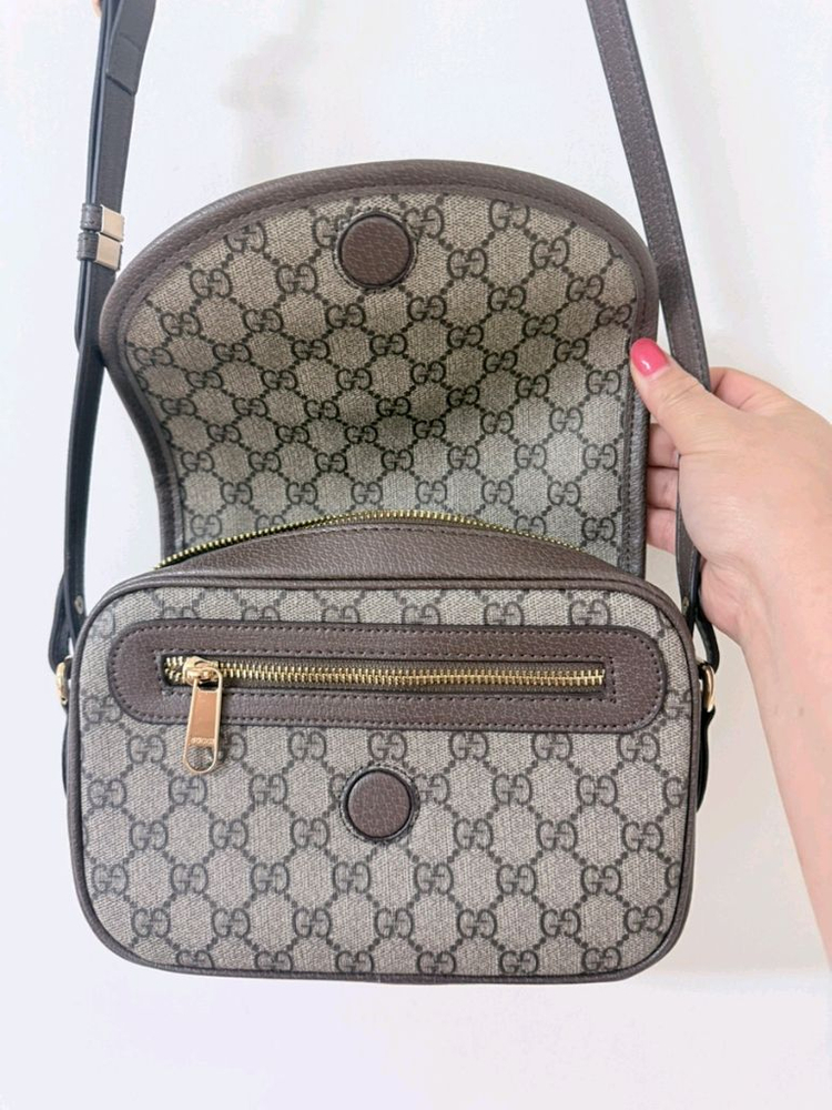 GG 수프림 캔버스 크로스백(새상품)--3