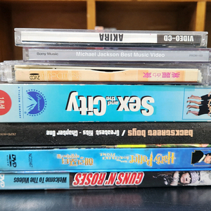 DVD VCD CD 비디오테이프 7개