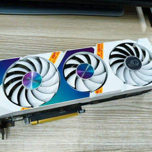 컬러풀 RTX 3060Ti 울트라 화이트 그래픽카드