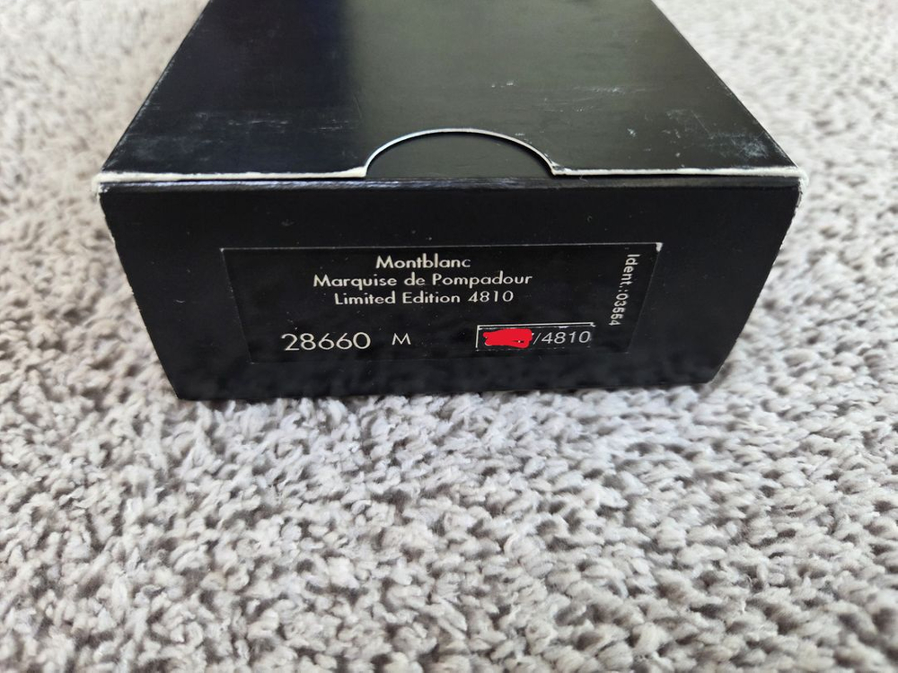 몽블랑 POA 2001 마담 퐁파두르 M 만년필--2