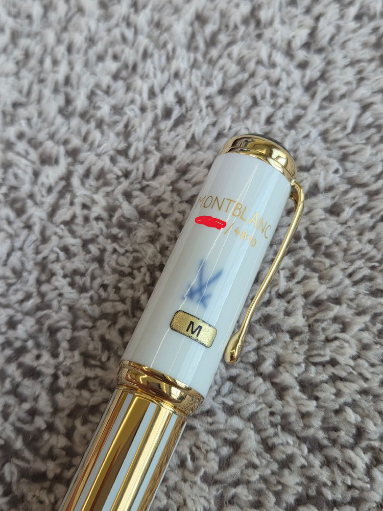 몽블랑 POA 2001 마담 퐁파두르 M 만년필--6