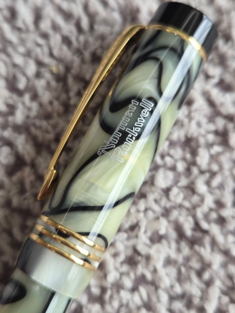 파카 듀오폴드 노먼 록웰 한정판 M 만년필--3