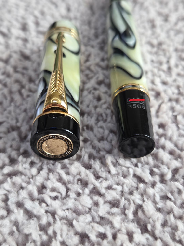 파카 듀오폴드 노먼 록웰 한정판 M 만년필--4