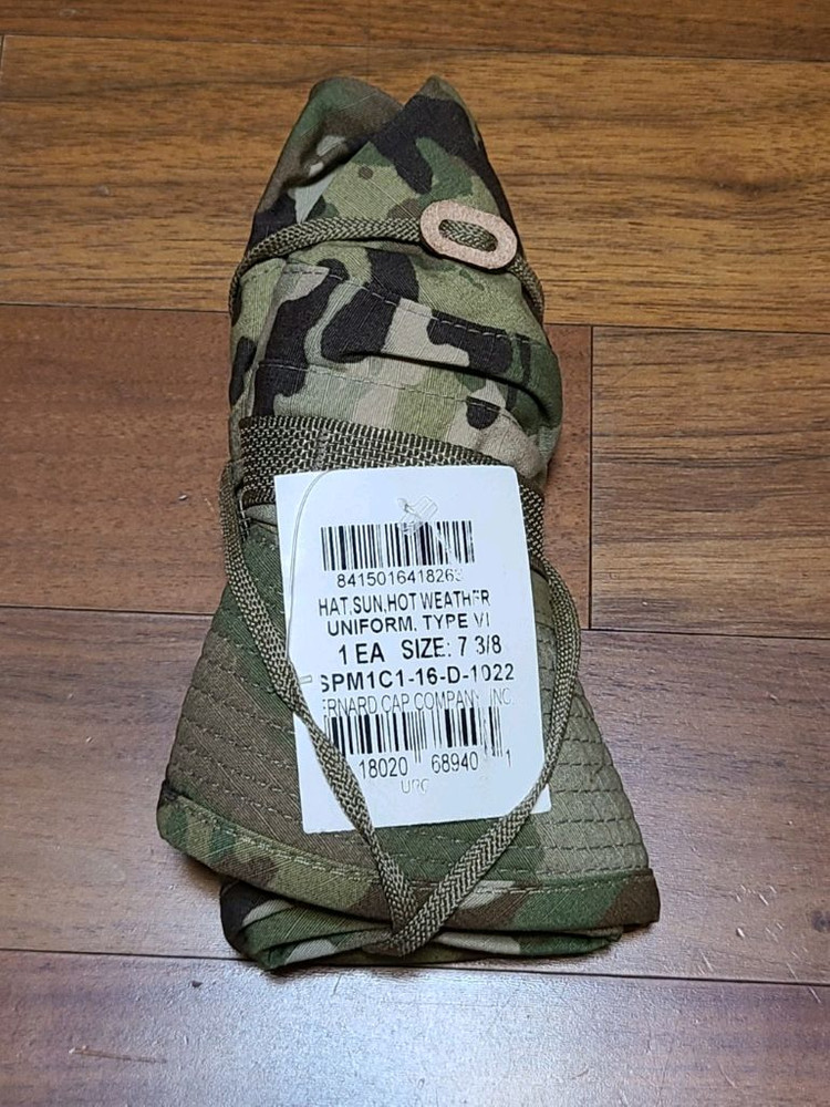 미군 오리지날 OCP 부니햇 신품 7 3/8버나드--5