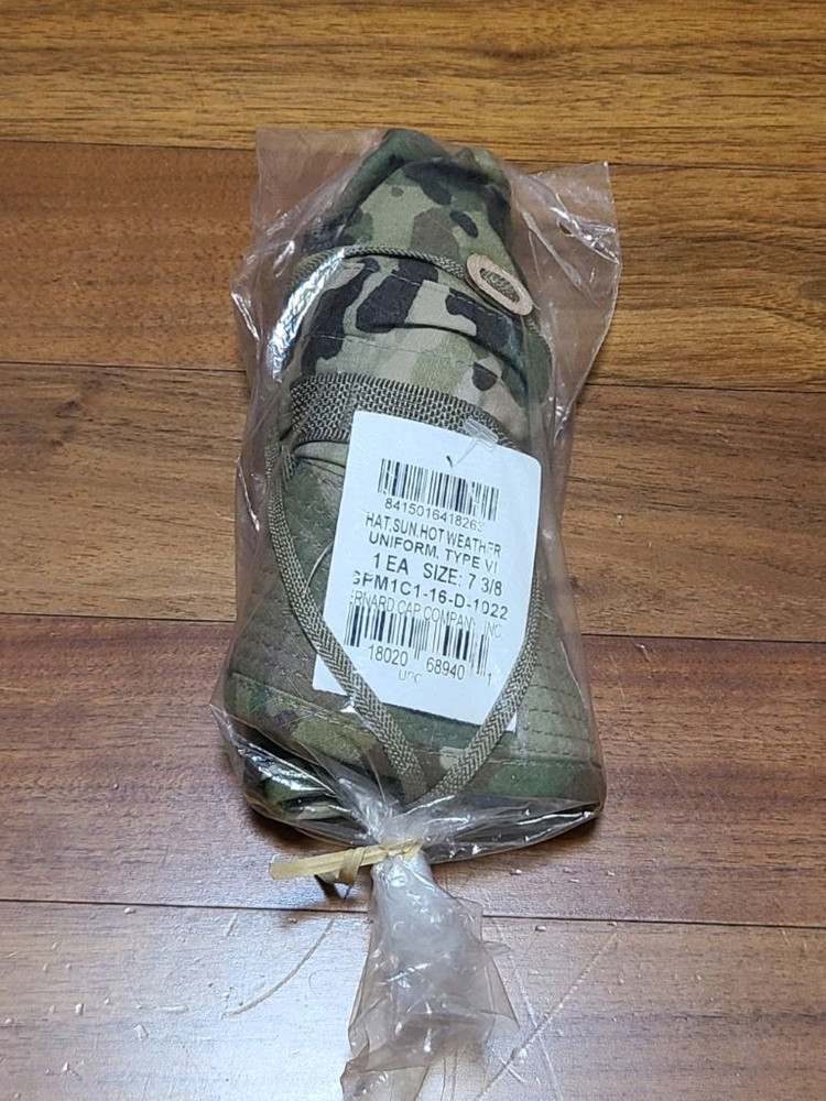 미군 오리지날 OCP 부니햇 신품 7 3/8버나드--6