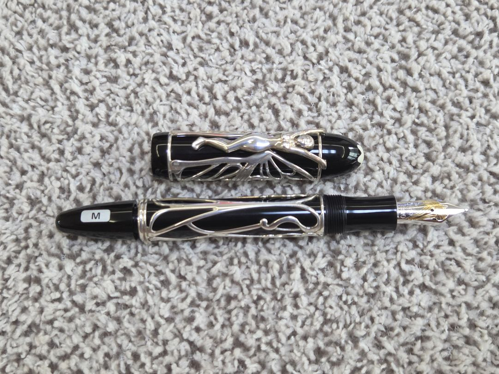 몽블랑 POA 2002 앤드류 카네기 M 만년필--8