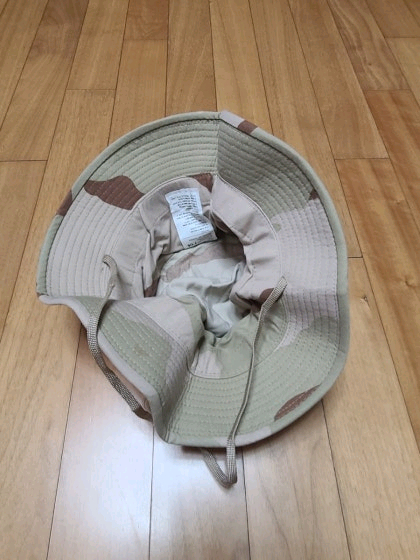 미군 오리지날 사막삼색 부니햇 신품 7 1/4버나드--3