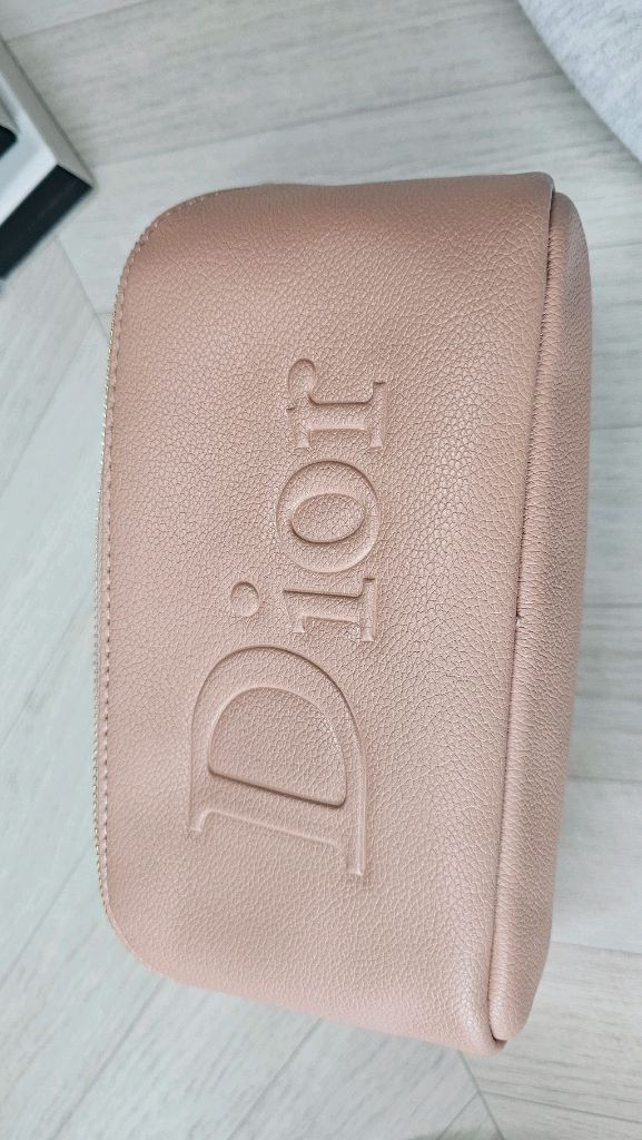 디올 가죽 파우치 <양가죽>--6