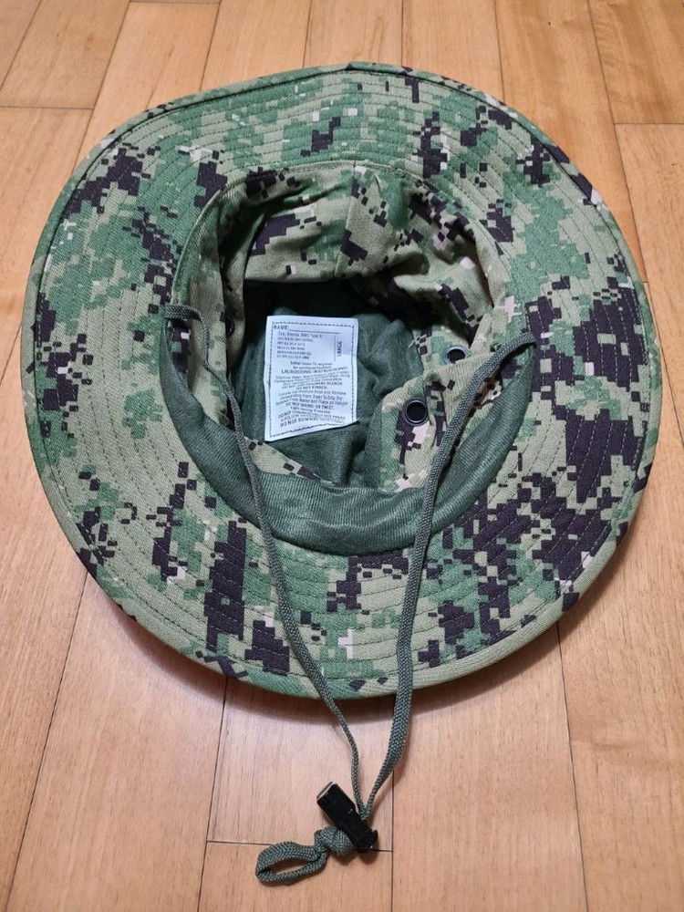 미군 미해군 네이비씰 AOR2 부니햇 신품 라지--4