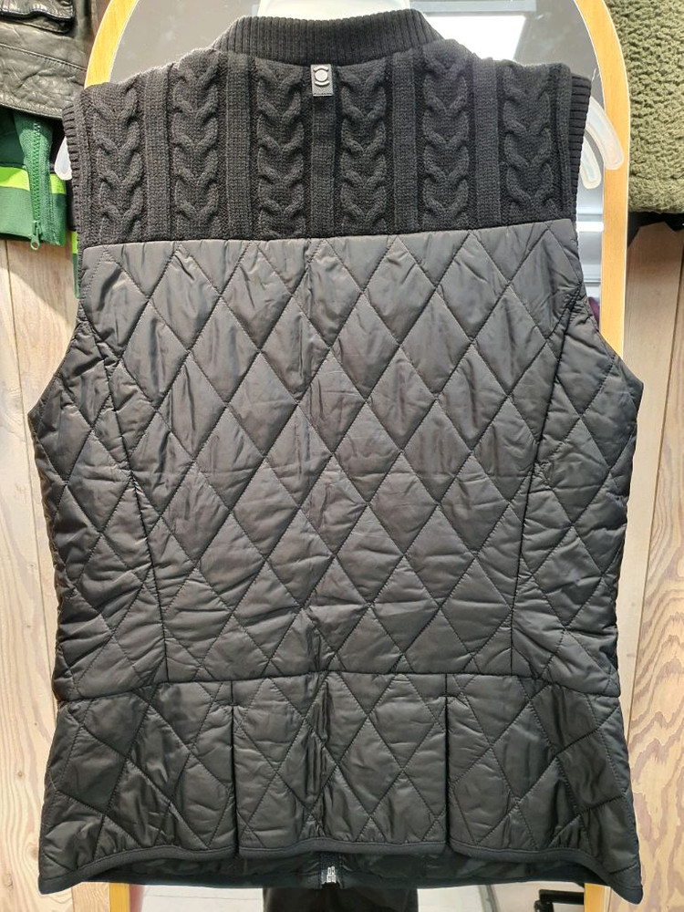 와이드앵글 여성 퀼팅 하이브리드 니트 조끼 (95사이즈/상태좋음)--4