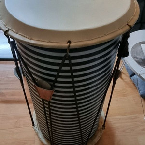 전통 북 / 장구형 북 (바퀴형 이동식)