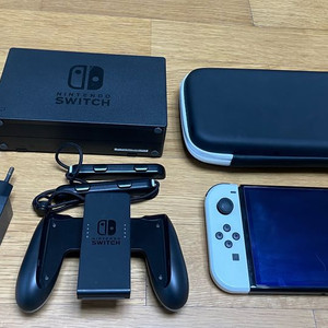 닌텐도스위치 OLED 화이트 풀세트