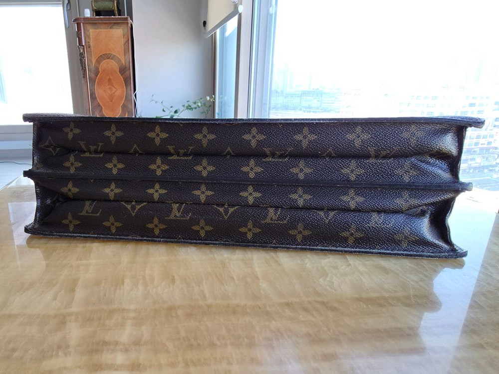 루이비통 모노그램 서류 가방 브리프케이스--5