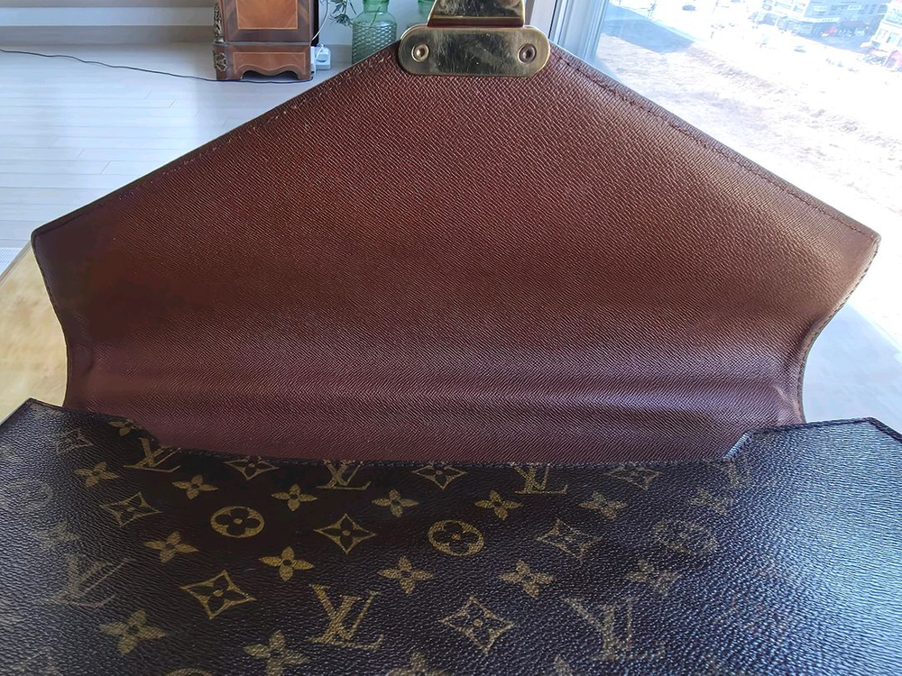 루이비통 모노그램 서류 가방 브리프케이스--6