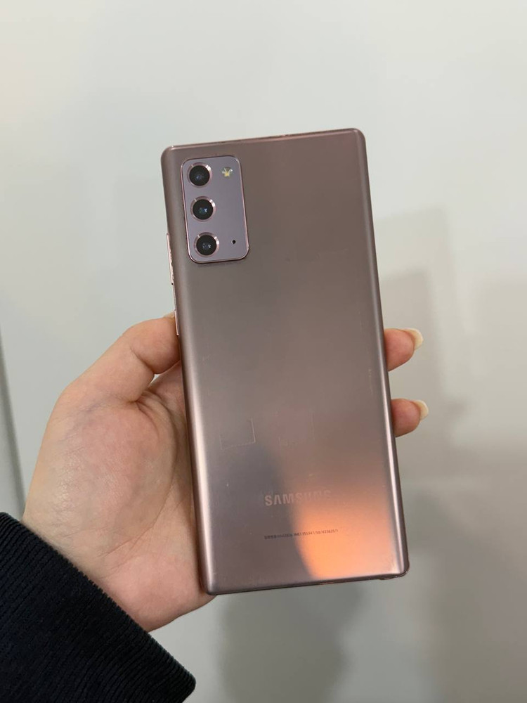갤럭시노트20 브론즈 256GB Y1516 이미지