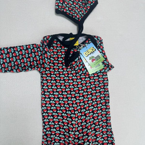 던스 미니순무블랙 렙넥 보넷세트