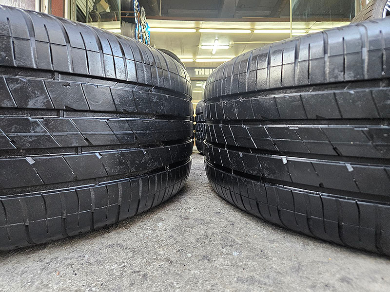 아우디 C8 A6 50TDI 정품 20인치 휠 타이어 셋트--6