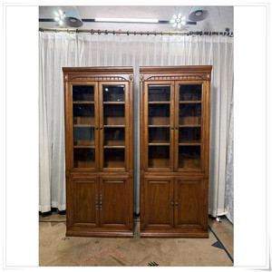 오크포인트 원목 수납 선반 진열장x2