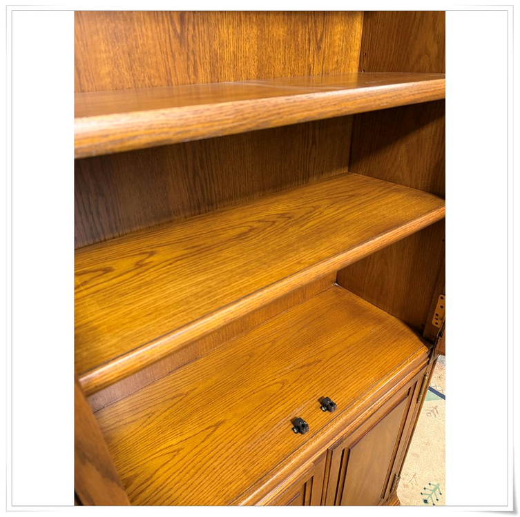 오크포인트 원목 수납 선반 진열장x2--5