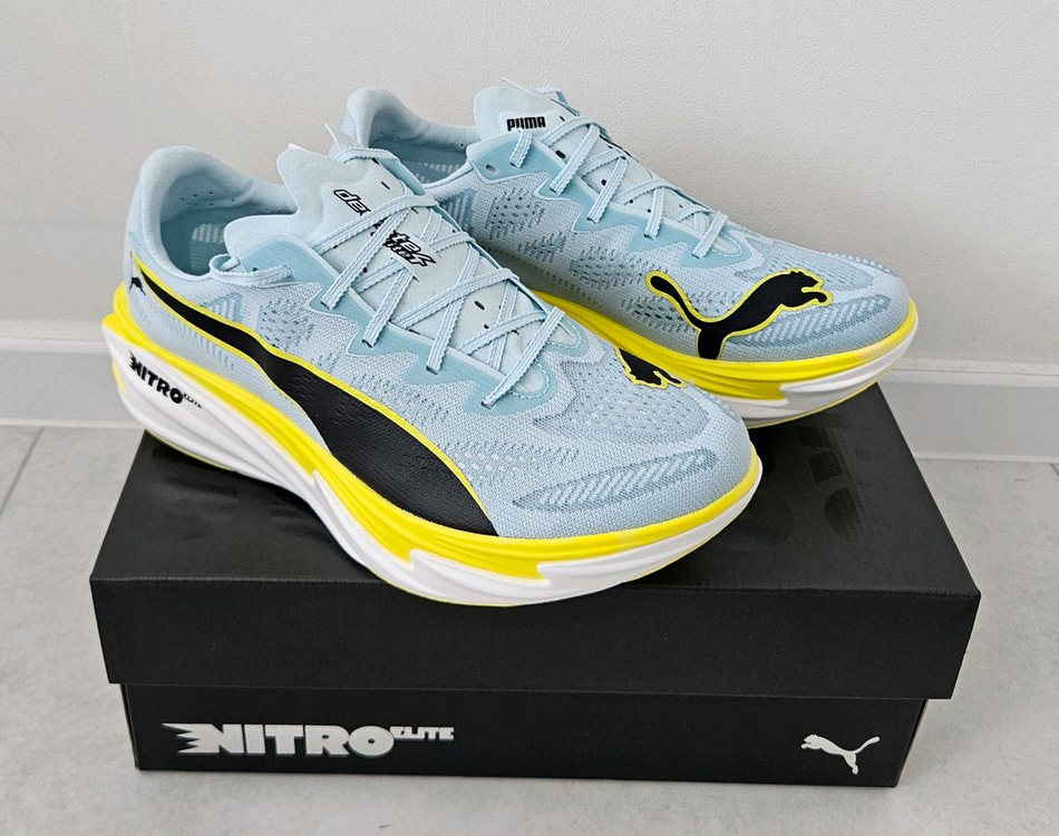 푸마 디비에이트 나이트로 엘리트4 카본 런닝화 265mm 새상품--1