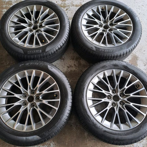 제네시스 올뉴g80 18인치휠타이어 이미지