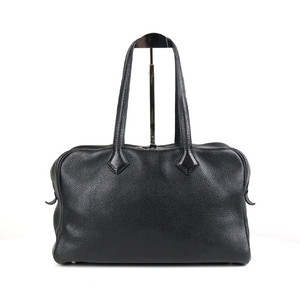 [중고명품다올] 에르메스 빅토리아2 푸르투 35 블랙 토트백 ㅁP각인 이미지