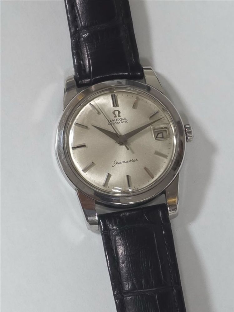 OMEGA 정품 오메가 빈티지 시계 씨마스터 자동36mm 쪽바늘 오버홀 폴리싱 완료--1