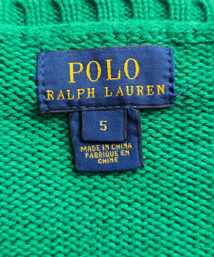 폴로 랄프로렌키즈 니트 스웨터 5사이즈--6