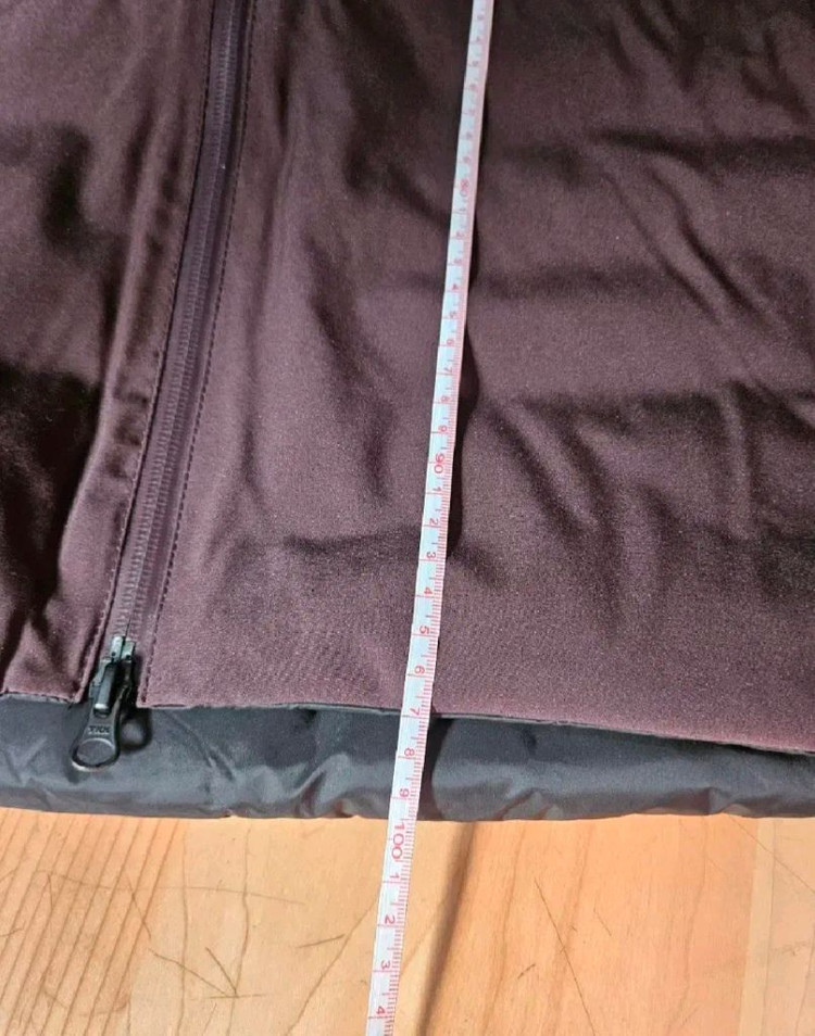 (새제품)K2패딩 여성 구스다운 리버시블 롱 다운(초코와인색 90)--4