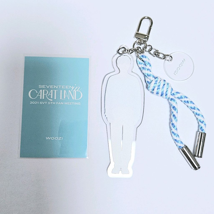 세븐틴 2021 캐럿랜드 우지 아크릴 키링&포카 판매 이미지
