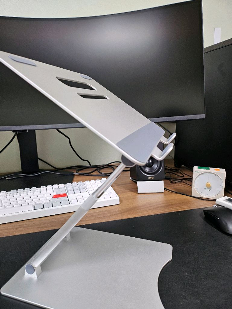 소이믹스 2단 노트북 거치대--2