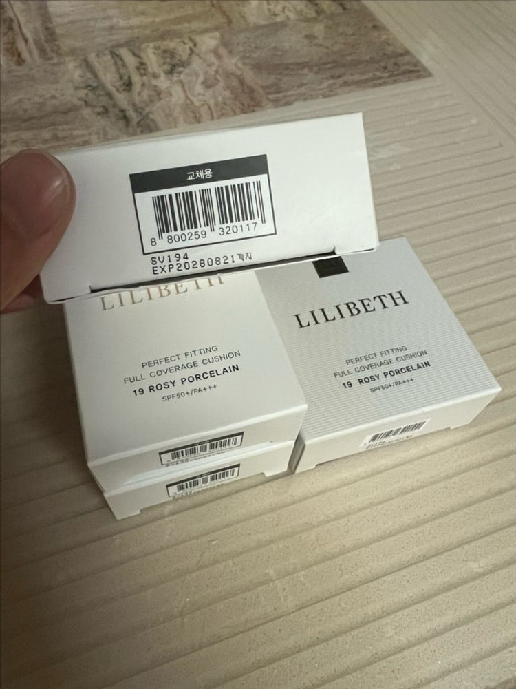 릴리베스 퍼펙트 쿠션 19호 본품 리필--1