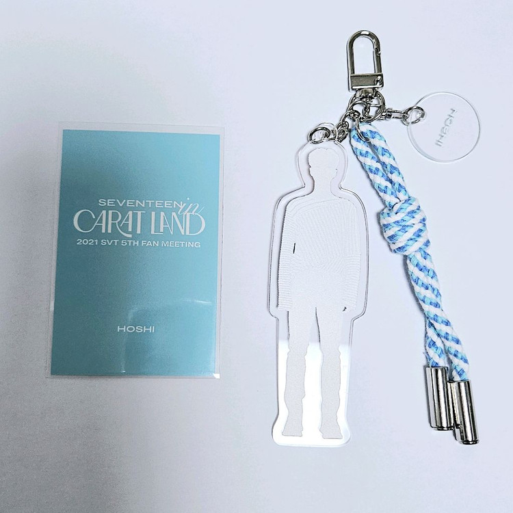 세븐틴 2021 캐럿랜드 호시 아크릴 키링&포카 판매 이미지