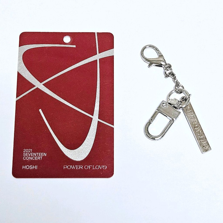 세븐틴 호시 파오럽 포토카드 키링 판매 power of love 이미지