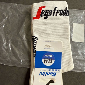 (새제품) Santini Segafredo 선수용 사이클링 양말 (남녀공용)